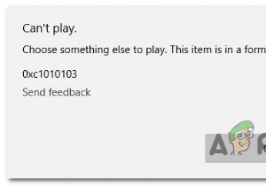 Windows 10 비디오 앱 오류 0xc1010103, MKV 파일 재생 문제 해결 방법