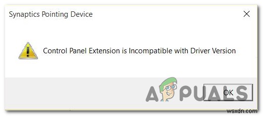  제어판 확장이 드라이버 버전과 호환되지 않습니다  오류를 해결하는 방법은 무엇입니까? 