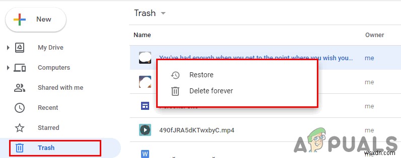 Google 드라이브에서 영구적으로 삭제된 파일을 복구하는 방법은 무엇입니까? 