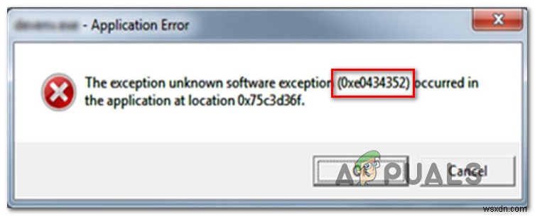 Windows에서 응용 프로그램 오류 0xe0434352를 수정하는 방법? 