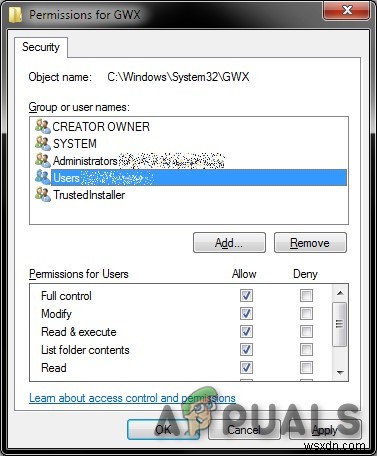 Windows에서  gwx.exe 는 무엇입니까? 