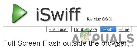 웹 브라우저 외부에서 Adobe Flash SWF 파일을 재생하는 방법은 무엇입니까? 