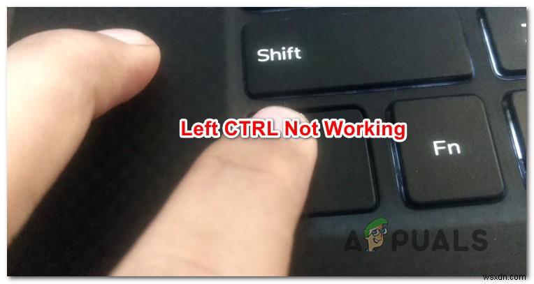 Windows에서 작동하지 않는 왼쪽 CTRL 키를 수정하는 방법