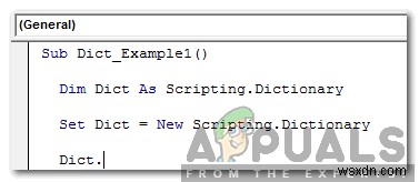 Visual Basic for Applications에서  아래 첨자 범위를 벗어남  오류를 수정하는 방법은 무엇입니까? 