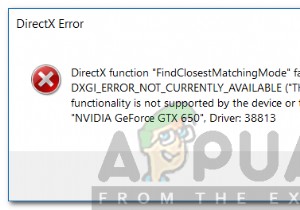 DXGI_ERROR_NOT_CURRENTLY_AVAILABLE 오류 해결 방법 총정리