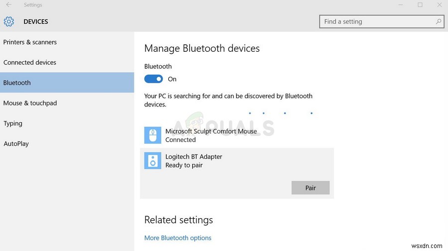 Windows 10에서 Bluetooth가 장치를 감지하지 못하는 문제를 해결하는 방법은 무엇입니까? 