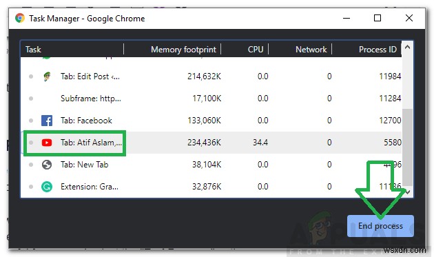 실행 중인 여러 Google Chrome 프로세스를 수정하는 방법은 무엇입니까? 