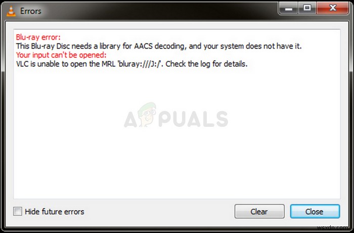 VLC에서  입력을 열 수 없습니다  오류를 수정하는 방법? 