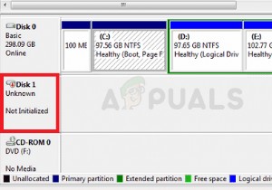 Windows 10에서 디스크 초기화되지 않음 오류 해결 방법 총정리