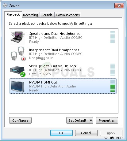 Windows에서 NVIDIA HD 오디오 소리가 들리지 않는 문제를 해결하는 방법은 무엇입니까? 
