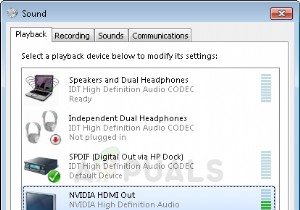 Windows에서 NVIDIA HD 오디오 소리가 들리지 않는 문제를 해결하는 방법은 무엇입니까? 