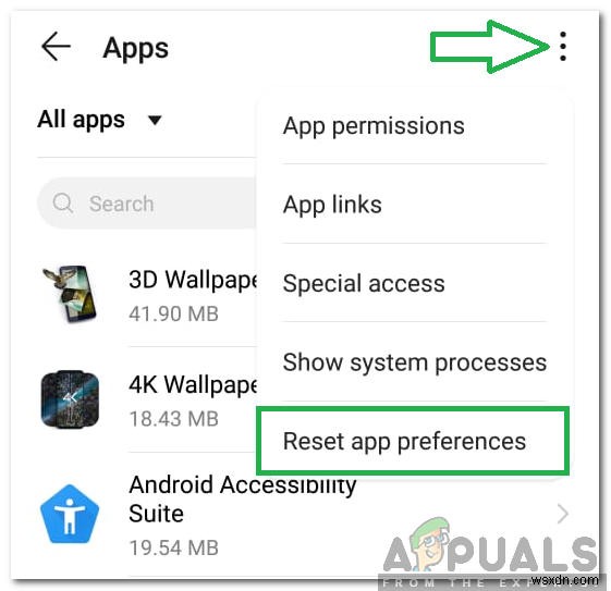 Android에서  URL을 열 수 있는 앱을 찾을 수 없음  오류를 수정하는 방법은 무엇입니까? 
