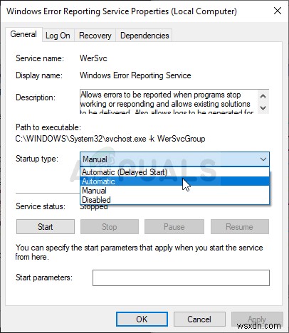 Windows에서 WerFault.exe 응용 프로그램 오류를 수정하는 방법? 