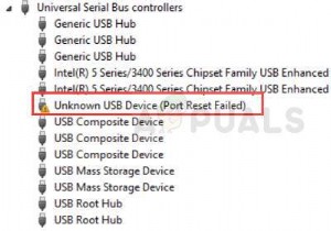 Windows 10에서 알 수 없는 USB 장치 포트 재설정 실패 오류를 수정하는 방법은 무엇입니까?