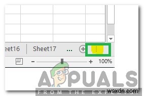 Excel에서  스크롤 막대 누락  오류를 수정하는 방법은 무엇입니까?