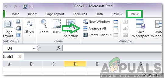 Excel에서  스크롤 막대 누락  오류를 수정하는 방법은 무엇입니까?