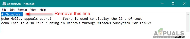 Windows에서 SH 파일을 실행하는 방법 