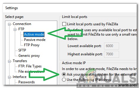 FileZilla에서  디렉토리 목록 검색 실패  오류를 수정하는 방법 
