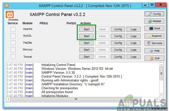 MySQL에서  root @ localhost  사용자에 대한 액세스 거부 오류를 수정하는 방법 