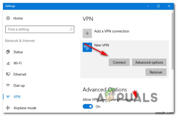 다시 시작한 후에만 Windows VPN 연결을 수정하는 방법 