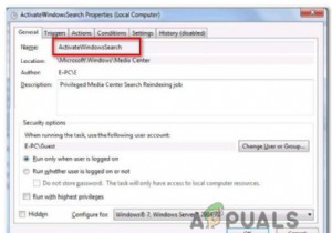 ActivateWindowsSearch란 무엇이며 비활성화해야 합니까? 