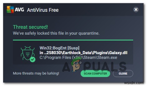 Win32:Bogent는 바이러스이며 어떻게 제거합니까?