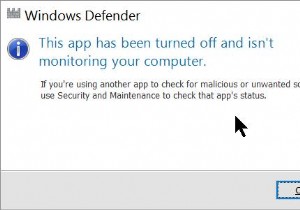 Windows Defender가 켜지지 않는 문제를 해결하는 방법 