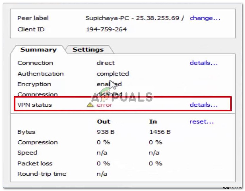 Hamachi VPN 상태 오류를 수정하는 방법 