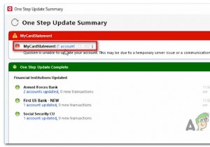 Quicken 오류 CC-502를 수정하는 방법 
