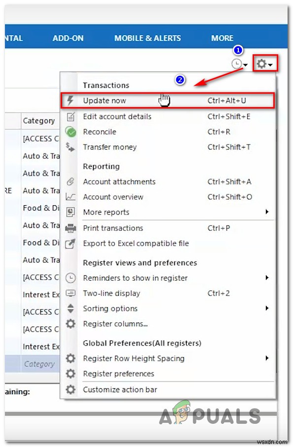 Quicken 오류 CC-502를 수정하는 방법 