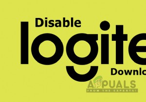 Logitech Download Assistant 자동 실행 비활성화하는 방법