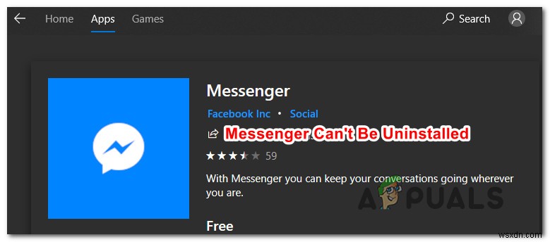 Windows 10에서 Facebook Messenger를 제거하는 방법 