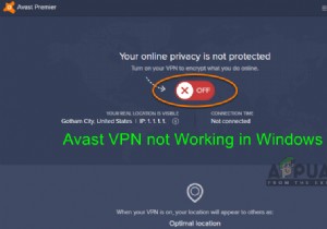 Avast VPN 연결 안 됨? 원인과 9가지 해결 방법 완벽 정리