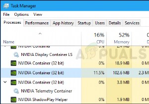 수정:NVIDIA 컨테이너 높은 CPU 사용량 