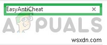 수정:EasyAntiCheat에서 Createservice가 1072에 실패했습니다. 