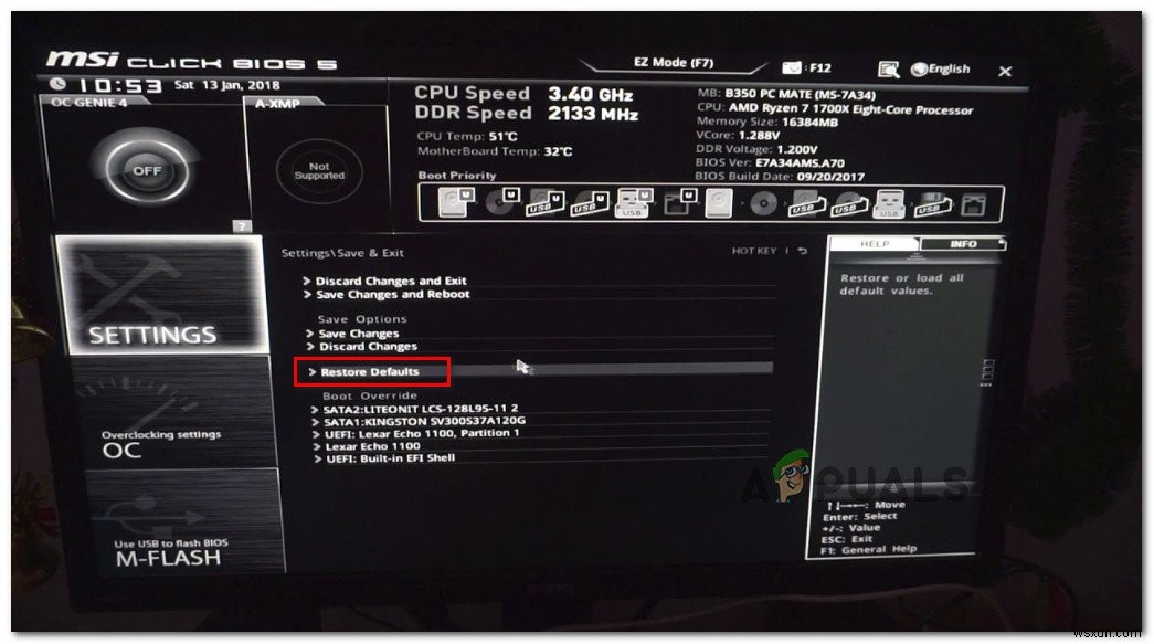 수정:시스템에 USB 부팅 옵션이 없음 