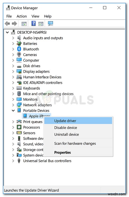 수정:이 iPhone에 필요한 드라이버가 Windows 10에 설치되어 있지 않습니다. 