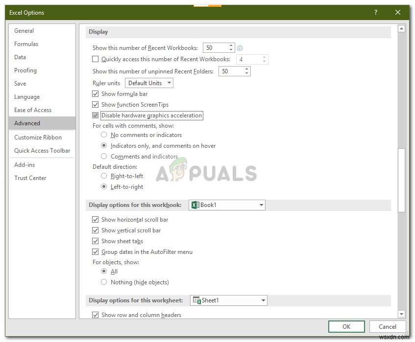 수정:Microsoft Excel 2016이 Windows 10에서 공백으로 열립니다. 