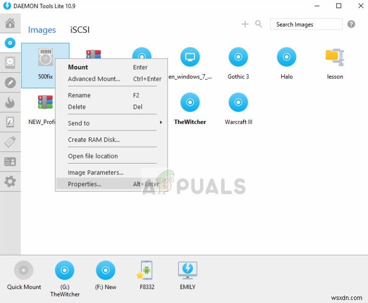 수정:파일이 NTFS 볼륨이고 압축 폴더나 볼륨에 없는지 확인 