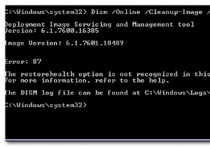 Windows 10 DISM 오류 87 완벽 해결 가이드