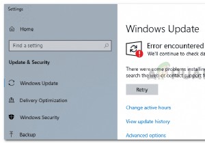 수정:Windows 업데이트 오류 0x8024a223 