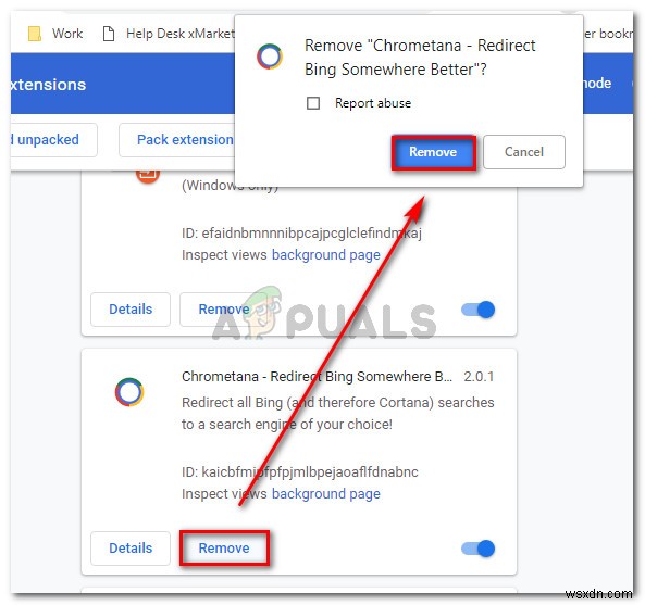 수정:이 웹페이지가 확장 프로그램(ERR_BLOCKED_BY_CLIENT)에 의해 차단되었습니다. 