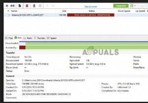 수정:uTorrent 액세스가 거부되었습니다.
