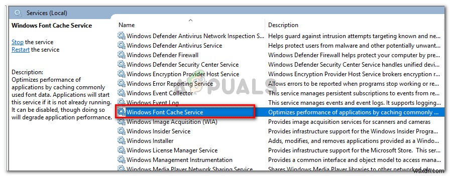 수정:Windows에서 시스템 이벤트 알림 서비스에 연결할 수 없음 