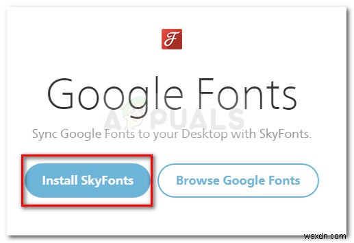 Windows에서 SkyFont로 글꼴을 설치하는 방법 