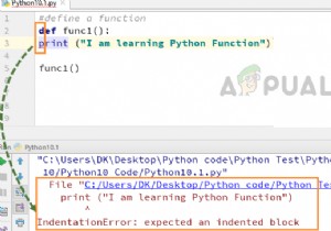 Python 들여쓰기 오류(Indentation Error) 원인과 해결 방법 완벽 가이드