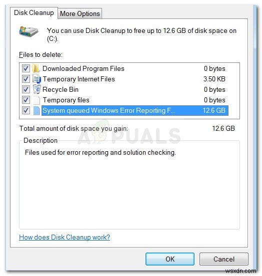 시스템 대기 중인 Windows 오류 보고 파일을 삭제할 수 없는 문제를 해결하는 방법
