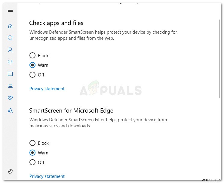  Windows Smartscreen에 연결할 수 없음 을 수정하는 방법 