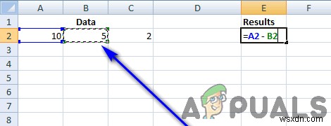 Excel에서 빼기를 수행하는 방법 