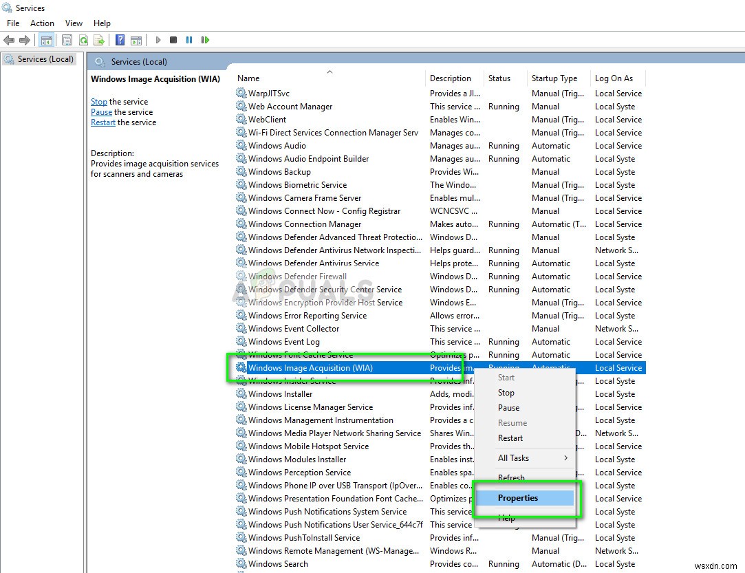 수정:Windows 이미지 수집 높은 CPU 